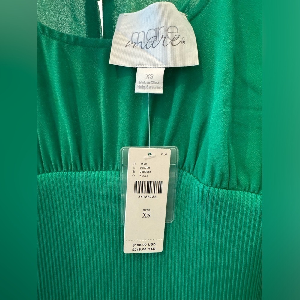 NWT Size XS - Mare Mare x Anthropologie Sleeveless Twofer Maxi Dress - Picture 9 of 14